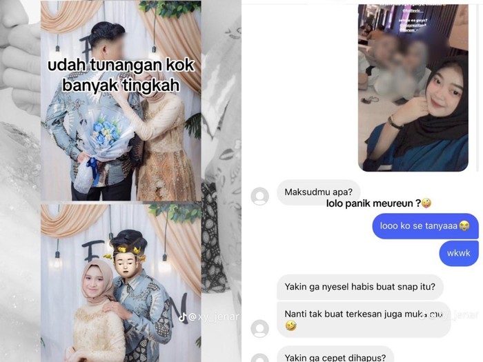 Kisah wanita yang curhat, sudah tunangan calon suaminya ketahuan selingkuh dengan wanita lain.
