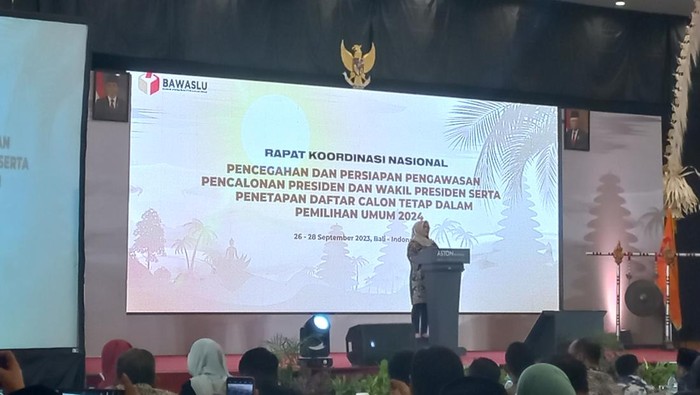 Komisioner Bawaslu RI Lolly Suhenti (Anggi-detikcom)
