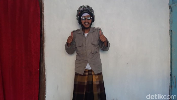 Muklis Bagas Prihantoro pedagang es viral asal Boyolali, Selasa (26/9/2023).