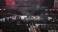 Konser SMTOWN Live 2023 SMCU PALACE @ JAKARTA merupakan gelaran konser SMTOWN kedua di Indonesia. Konser SMTOWN pertama digelar 11 tahun lalu. (Foto: Atmi Ahsani Yusron/detikcom)