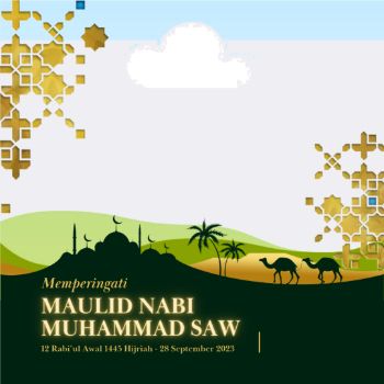 Twibbon Maulid Nabi 2023