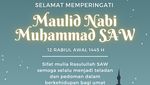 10 Poster Maulid Nabi Muhammad, Bisa untuk Posting di Medsos