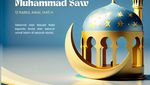 10 Poster Maulid Nabi Muhammad, Bisa untuk Posting di Medsos