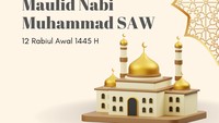 Kelahiran Nabi Muhammad SAW menjadi momen penting bagi umat Islam. Meskipun Rasulullah SAW tidak pernah merayakan hari kelahiran, tetapi momen ini bisa diisi dengan amalan kebaikan. Foto: Canva