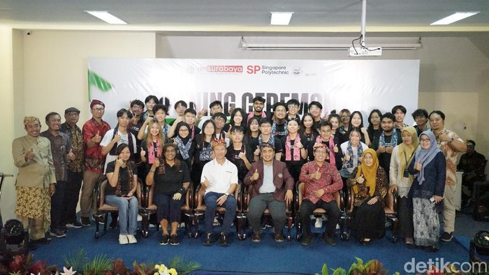 UMSurabaya Gandeng Mahasiswa Singapore Rancang K3 Petani Siwalan