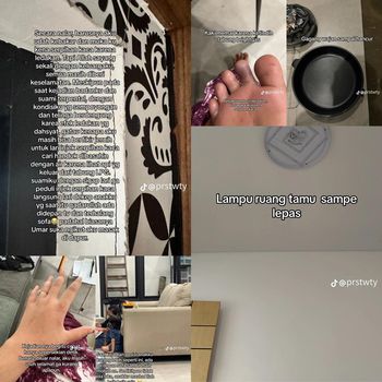 Wanita ini membagikan pengalamannya di TikTok, ketika kompor ovennya tiba-tiba meledak karena selang regulator.