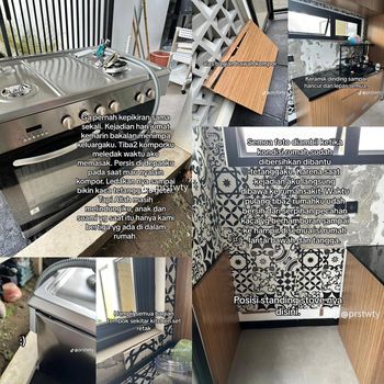 Wanita ini membagikan pengalamannya di TikTok, ketika kompor ovennya tiba-tiba meledak karena selang regulator.