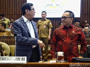 Yasonna Laoly- Azwar Anas dan Komisi II Bahas Revisi UU ASN