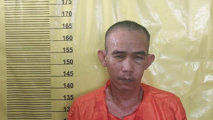 A (38) pelaku pencabulan terhadap 40 remaja di Bengkalis, Riau. (Istimewa)