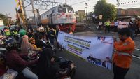 Kampanye Keselamatan Perkeretaapian Di Perlintasan St Pondok Jati