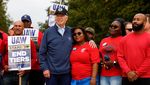 Biden Jadi Presiden AS Pertama yang Ikut Demo, Begini Aksinya