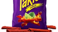 Camilan bernama Takis ini merupakan keripik tortilla yang digulung. Keripik ini dinilai ekstrem karena rasanya panas dan pedas, ada juga sensasi rasa jeruk nipis. Foto: site news