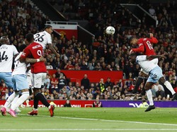 Manchester United terbaru bungkam Crystal Palace di babak ketiga Carabao Cup, Rabu (27/9) dini hari WIB. MU menang 3-0 (Reuters)