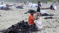 Jasa dan upah yang diberikan oleh salah satu perusahaan eksploitasi batu bara itu sebesar Rp25.000 per karung ukuran 50 kilogram.