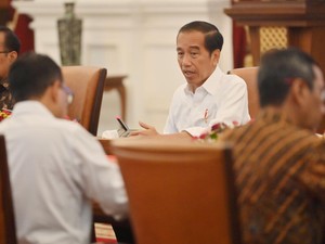 Jokowi Rapat Bareng Menhan-BIN Bahas Operasi Khusus di Papua