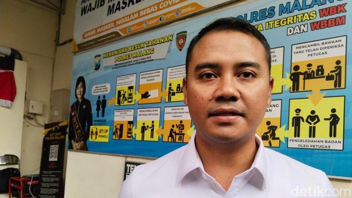 Kasat Reskrim Polres Malang AKP Wahyu Rizki Saputro
