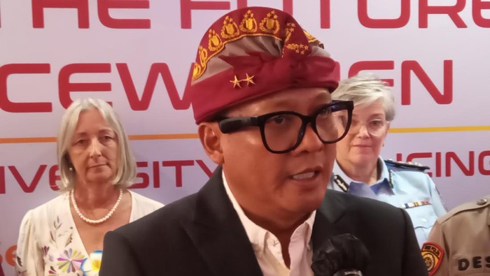 Kepala Divisi Hubungan Internasional (Kadivhubinter) Polri Irjen Krishna Murti di Legian, Badung, Bali, Rabu (27/9/2023).
