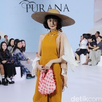 Inilah koleksi terbaru brand Purana yang ditampilkan di acara Fashion Nation, Senayan City, Jakarta. Foto: Mohammad Abduh/detikcom.