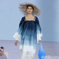 Inilah koleksi terbaru brand Purana yang ditampilkan di acara Fashion Nation, Senayan City, Jakarta. Foto: Mohammad Abduh/detikcom.