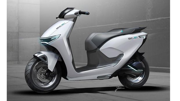 Konsep Motor Listrik Honda SC e: Concept