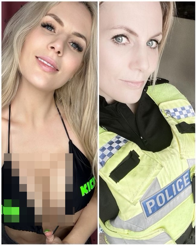 Dalam sebuah foto yang membandingkan potretnya berseragam dan berbikini, Leanne mendapat komentar nyinyir. Sekarang hapus makeup dan lakukan pekerjaanmu, jangan menseksualisasi tempat kerja, Dia sudah bukan polisi yang bertugas, tidak ada kepolisian di Inggris yang memperbolehkan, tulis netizen.Foto: Instagram Leanne Carr