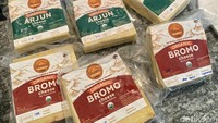 Keju asal Indonesia tersebut bernama Mazaraat Cheese yang diciptakan pertama kali oleh duo visioner, Muhammad Najmi dan Nieta Pricilia Puspitasari. Foto: detikcom/Riska Fitria