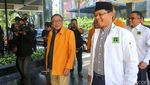 Momen Megawati-Ketum Parpol Pendukung Ganjar Hadiri Rapat TPN