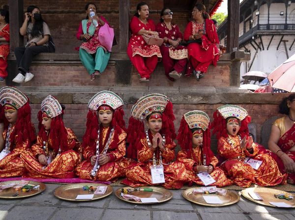 Melihat Ritual Kumari Puja di Nepal