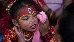 Melihat Ritual Kumari Puja di Nepal