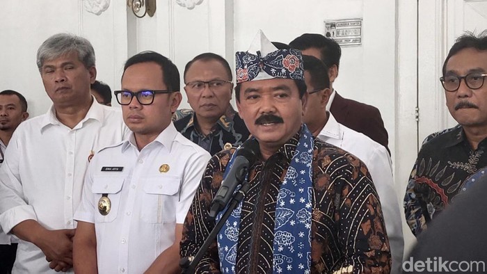 Menteri ATR Hadi Tjahjanto dan Walkot Bogor Bima Arya