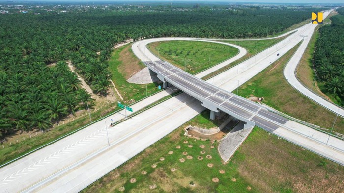 Mulus! Foto Udara Tol Indrapura-Kisaran Bernilai Rp 6 T yang Rampung Akhir 2023