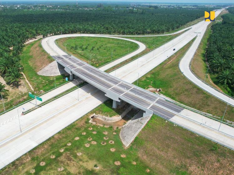 Mulus! Foto Udara Tol Indrapura-Kisaran Bernilai Rp 6 T yang Rampung Akhir 2023