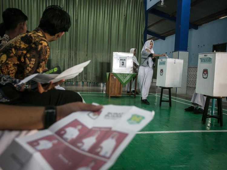 Potret Pemilihan Ketua OSIS di Karangpandan Pakai Sistem Pemilu
