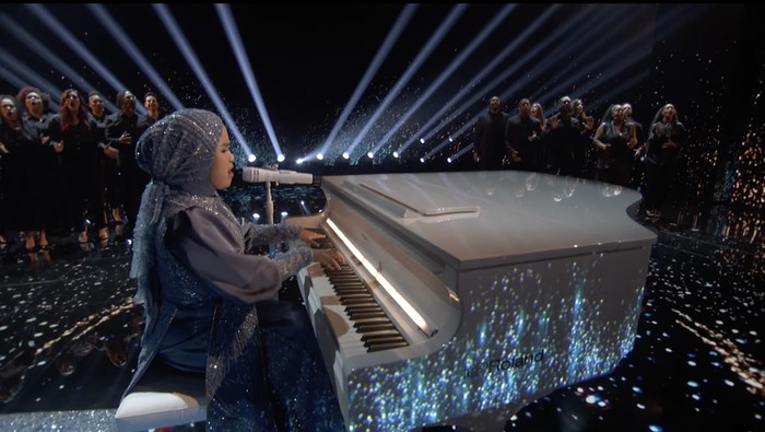Putri Ariani di Final Americas Got Talent 2023