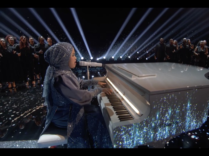 Putri Ariani di Final Americas Got Talent 2023