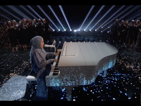 Putri Ariani di Final America's Got Talent 2023