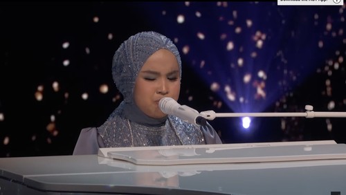 Putri Ariani di Final Americas Got Talent 2023