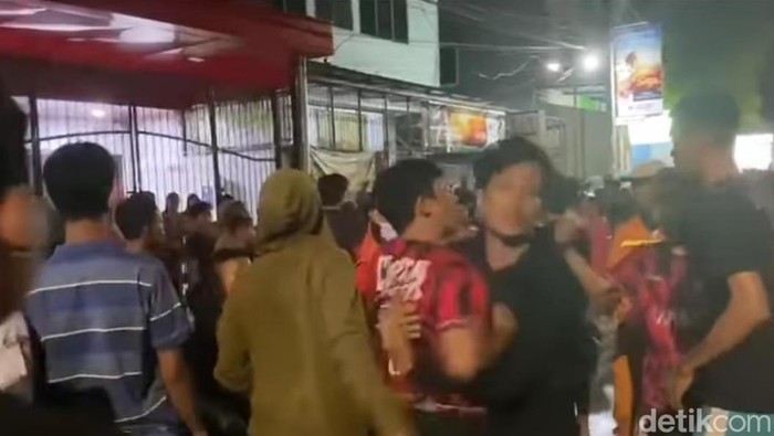 Ricuh di pertandingan Liga Anak Lorong di Kecamatan Mamajang