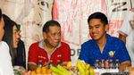 Semringah Kaesang Pangarep Sambangi Markas Bara JP