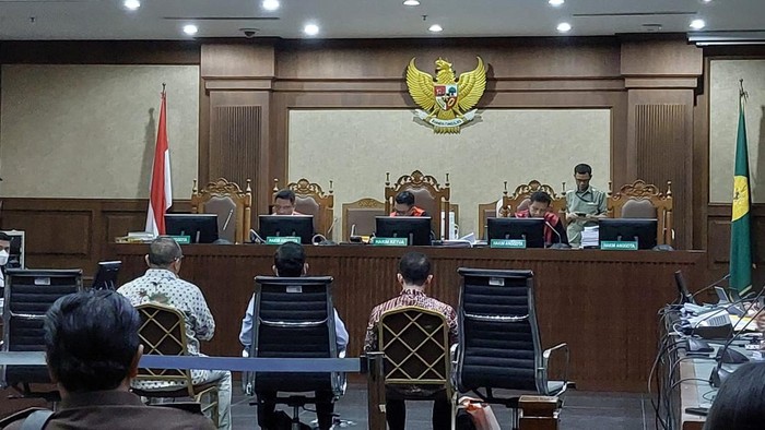 Sidang kasus korupsi BTS 4G Kominfo (Yogi/detikcom)