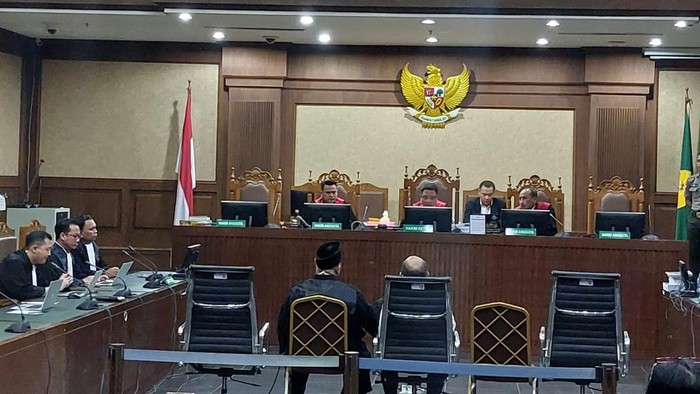 Sidang Lukas Enembe (Yogi-detikcom)
