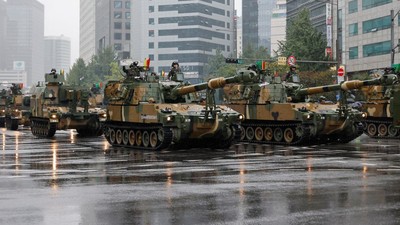 Lihat Lagi Parade Militer Korsel Pertama Dalam Satu Dekade