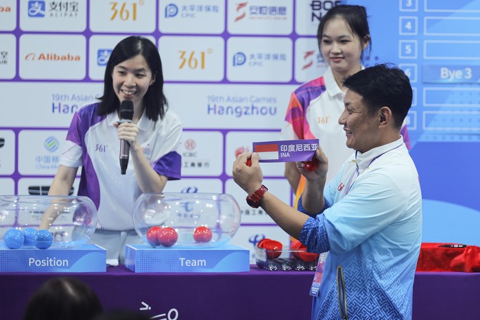Undian Tim Beregu Putri Asian Games 2023