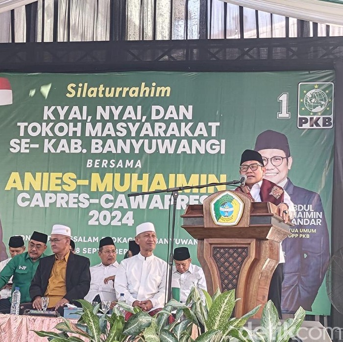 capres-cawapres amin di Banyuwangi