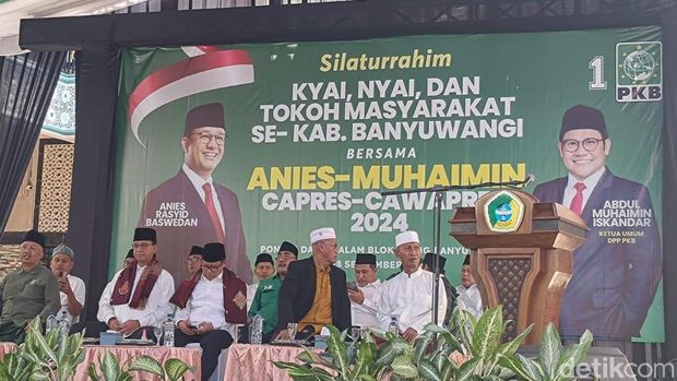 capres-cawapres amin di banyuwangi