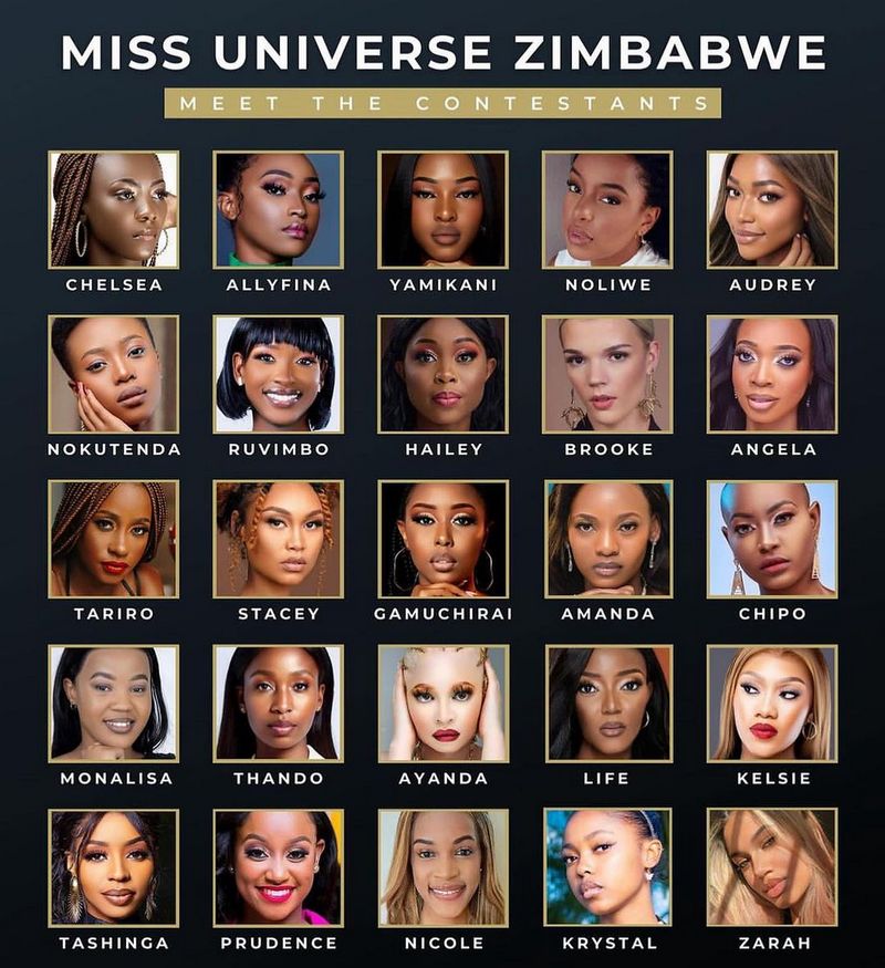 Finalis Miss Universe Zimbabwe 2023 Finalis Miss Universe Zimbabwe 2023.