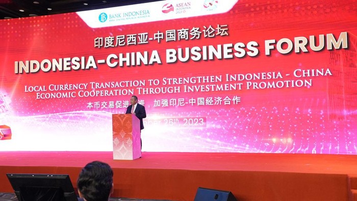Gubernur BI di acara Indonesia-China Business Forum