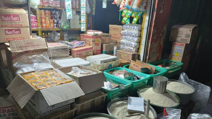 Harga beras di pasar mulai turun