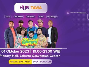 Yusril-Rigen Ajak Ngakak Bareng di Hub Space X KAI Expo 2023!