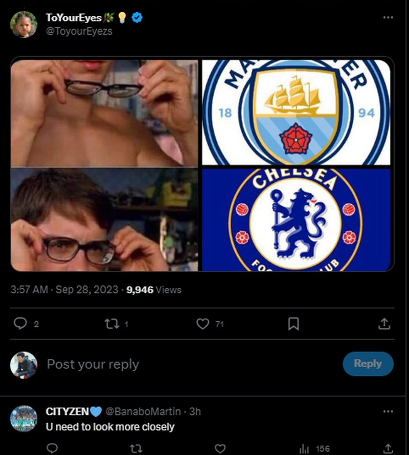 Manchester City baru saja dikalahkan oleh Newcastle di Carabao Cup dengan skor akhir 0-1. Fans kedua klub pun saling sindir di Twitter.